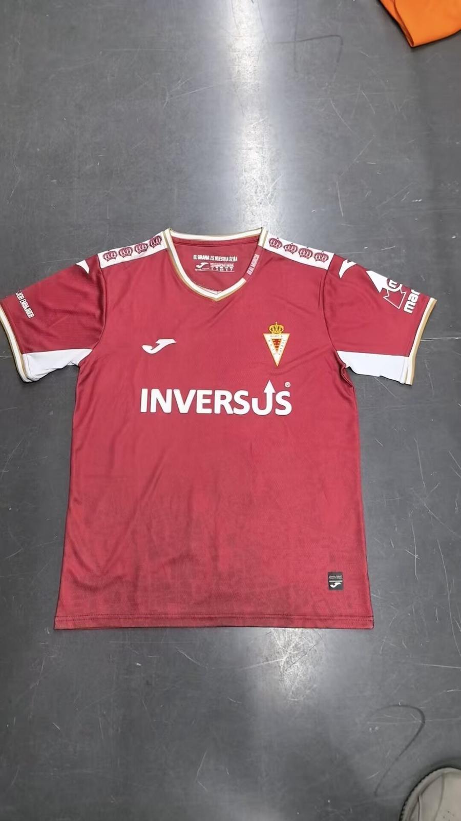 25 26 Murcia Home S-XXL 25 26 穆西亚 主场 S-XXL