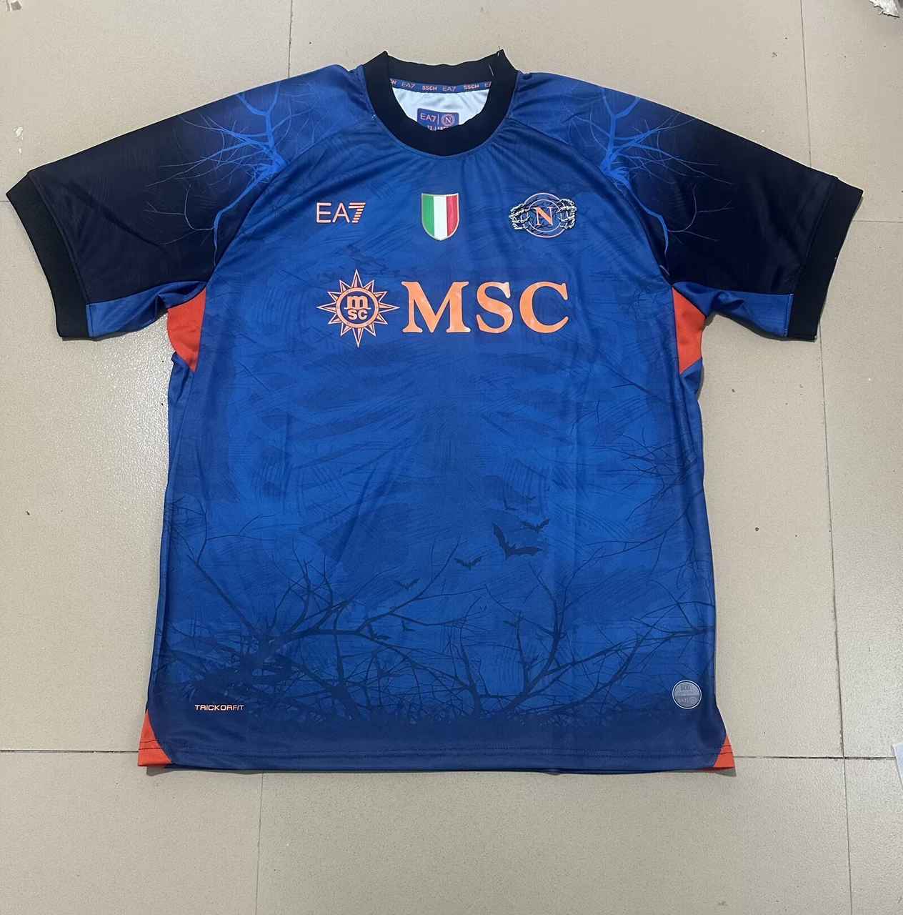 25 26 Napoli Halloween blue 25 26 那不勒斯 万圣节 蓝色 S-4XL