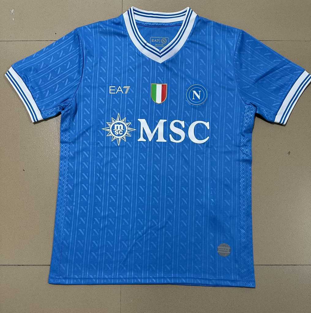 25 26 Napoli Home Champions League Edition S-4XL 25 26 那不勒斯 主场 欧冠版 S-4XL