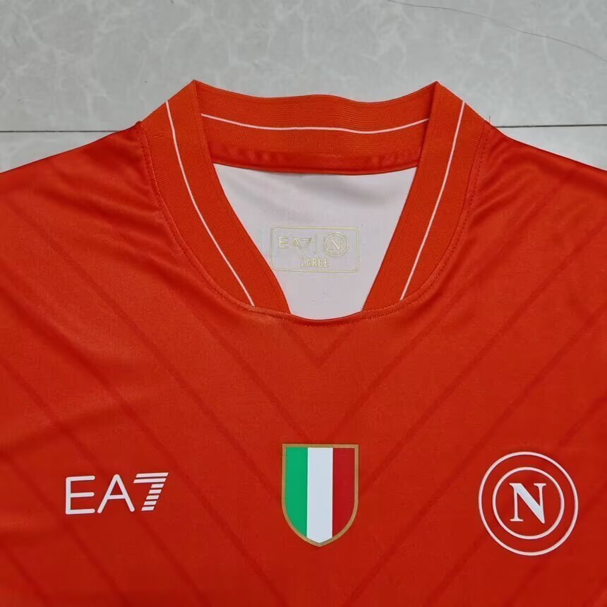 25 26 Napoli Red Goalkeeper S-4XL 25 26 那不勒斯 红色 守门员 S-4XL