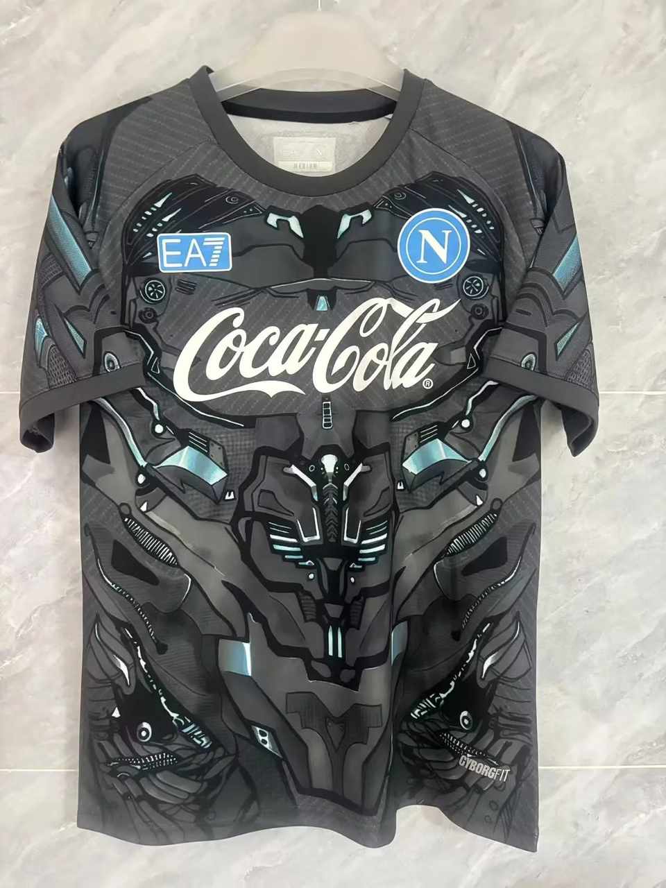 25 26 Napoli Training black jersey size S-4XL 25 26 那不勒斯 黑色训练