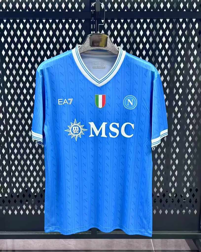 25 26 Napoli home size S-4XL 25 26 那不勒斯 主场