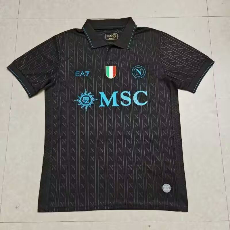 25 26 Napoli third away black 25 26 那不勒斯 二客 黑色 S-4XL