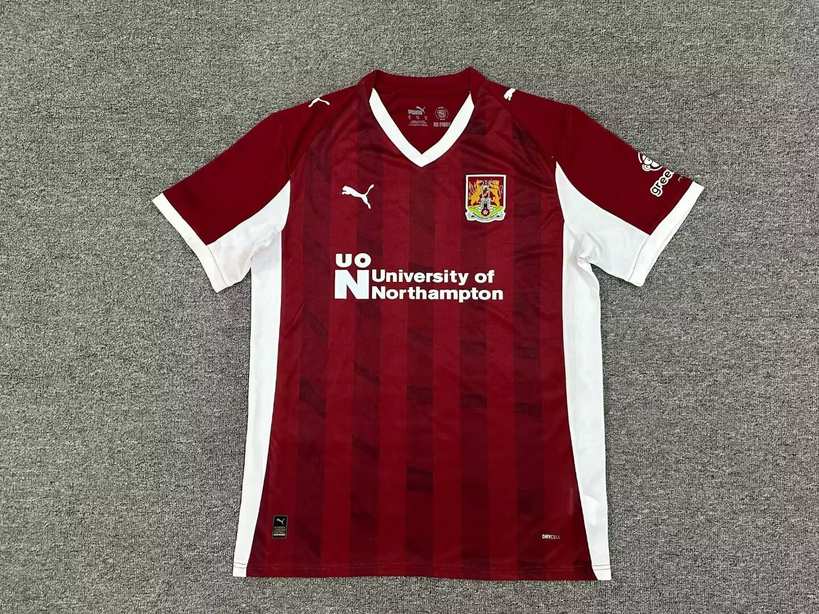 25 26 Northampton Town home 25 26 北安普顿 主场 S-4XL