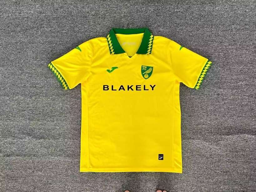 25 26 Norwich City home 25 26 诺维奇 主场 S-4XL