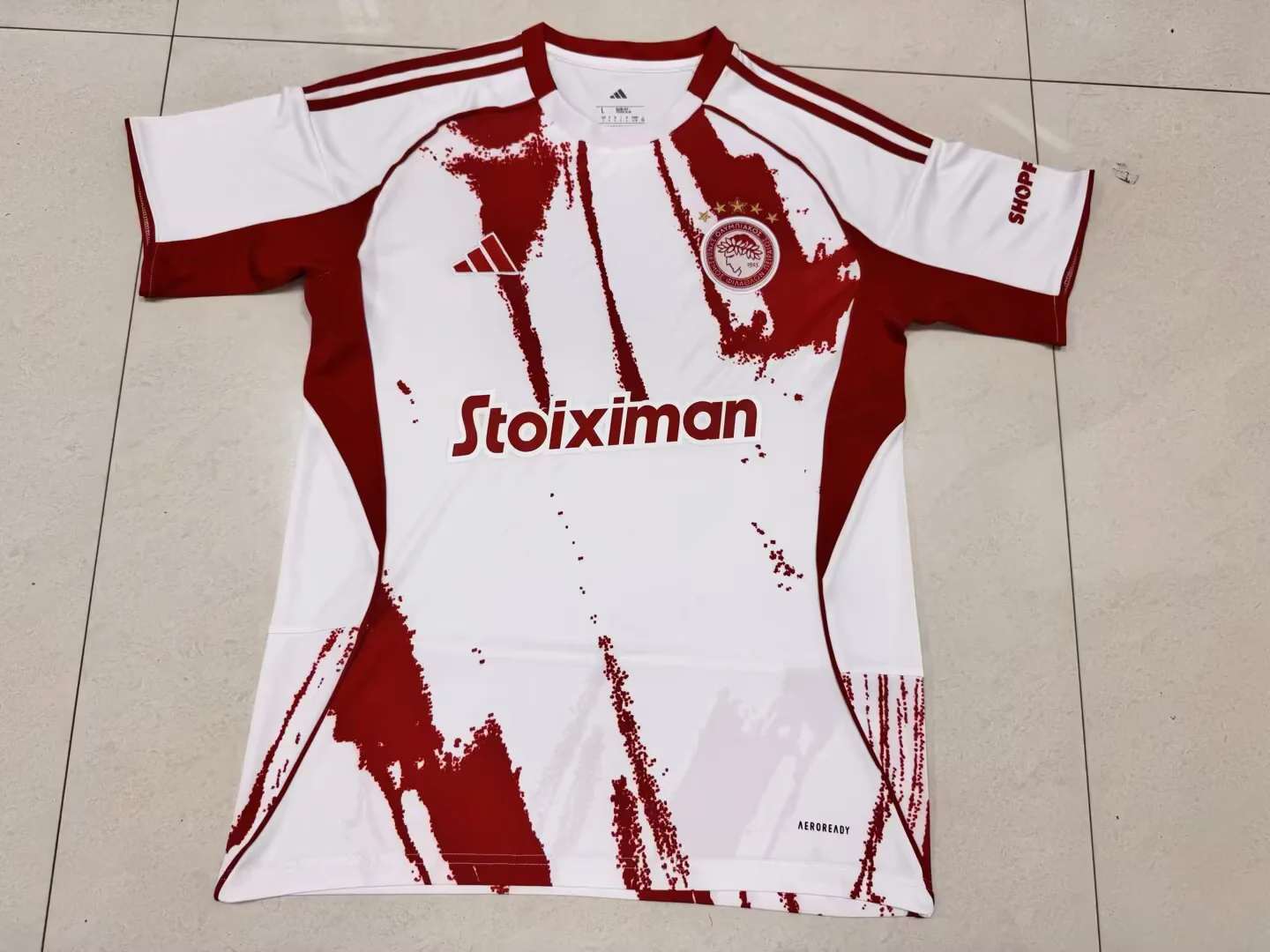 25 26 Olympiacos Piraeus away size S-4XL 25 26 奥林匹亚科斯 客场