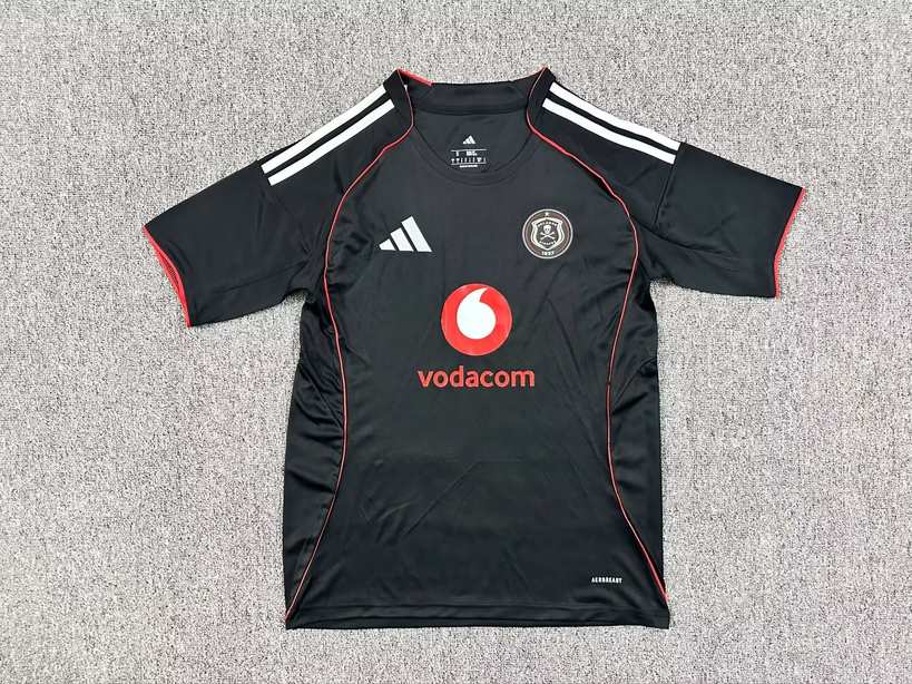 25 26 Orlando Pirates Home S-4XL 25 26 奥兰多海盗 主场 S-4XL