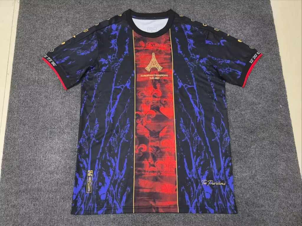 25 26 PSG Paris Black 25 26 巴黎 黑色