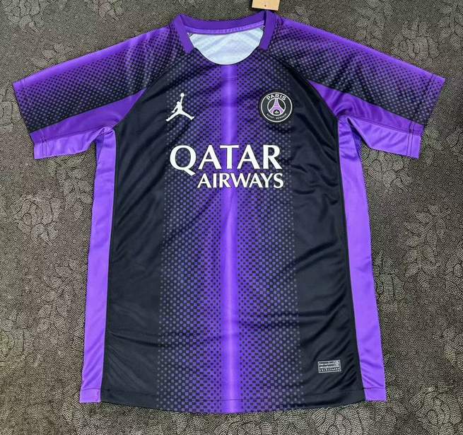 25 26 PSG Paris Joint Edition Purple S-4XL 25 26 巴黎 联名版 紫色