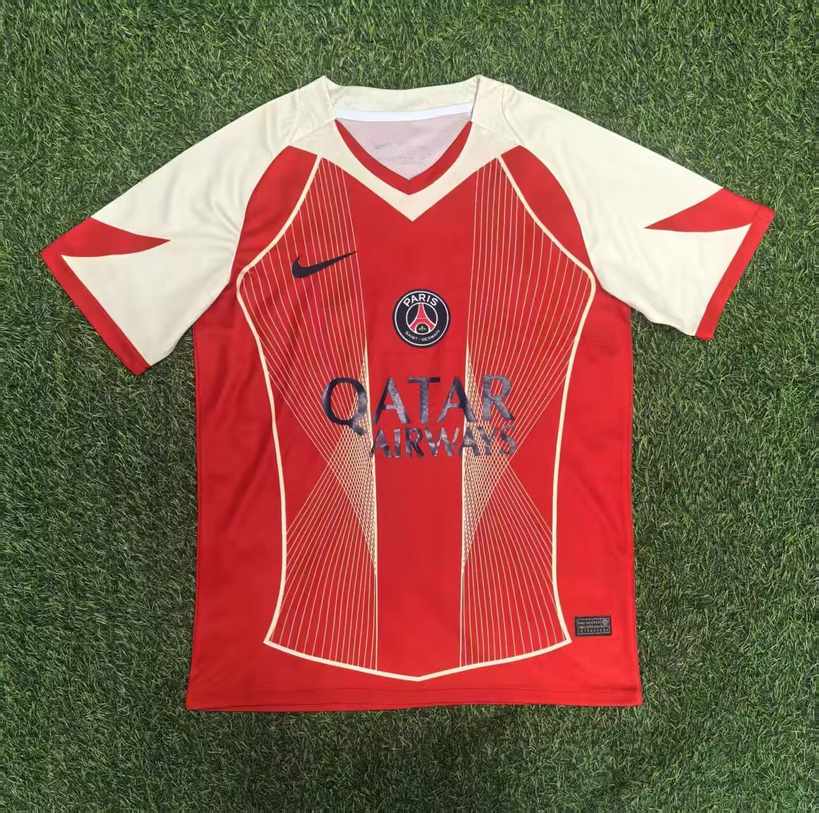 25 26 PSG Paris Red Special Edition S-2XL 25 26 巴黎 红色 特别版