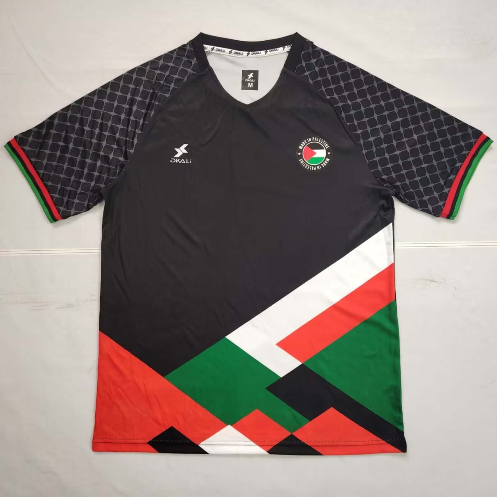 25 26 Palestine Black Flower S-4XL 25 26 巴勒斯坦 黑花 S-4XL