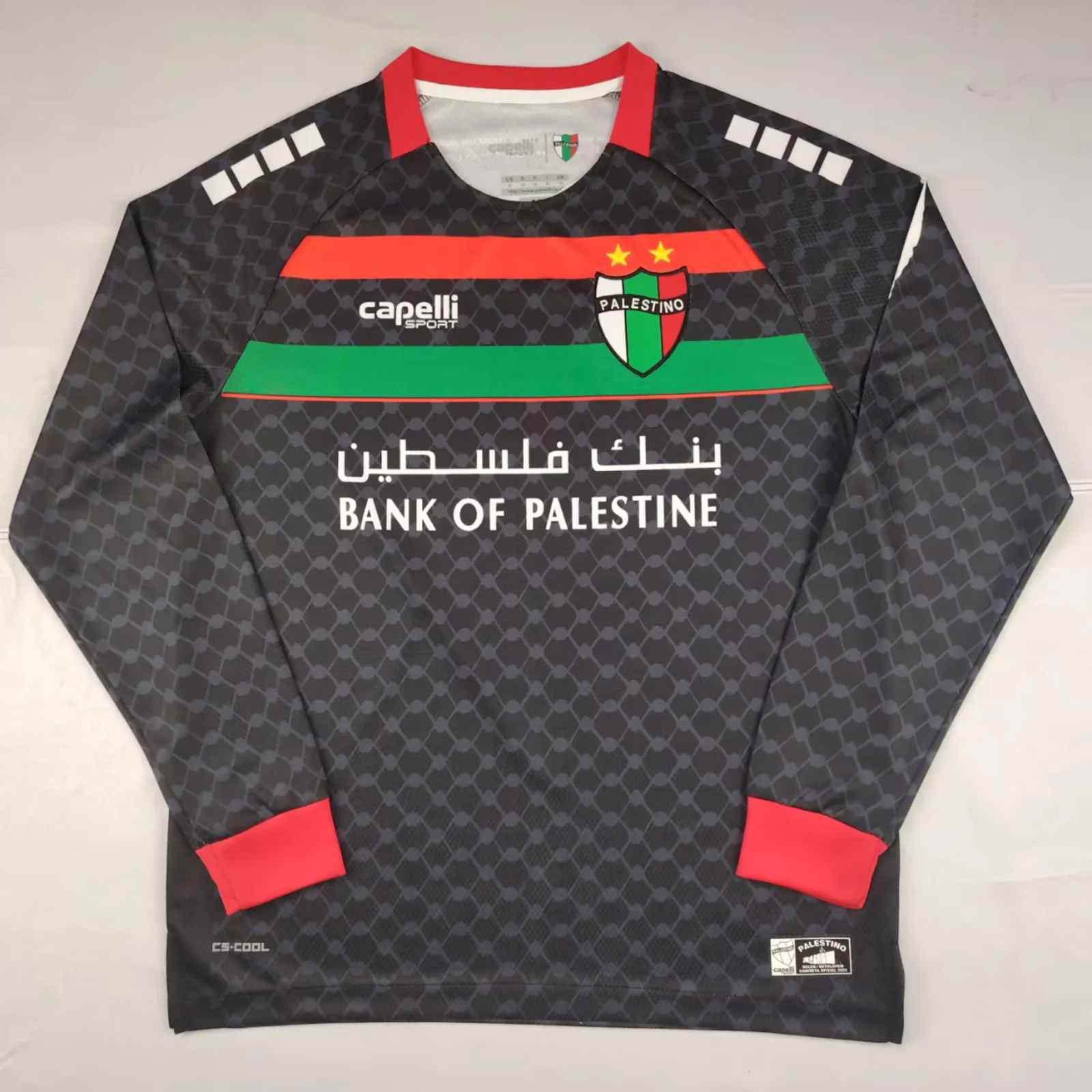 25 26 Palestino away long sleeves S-4XL 25 26 巴勒斯坦 客场 长袖