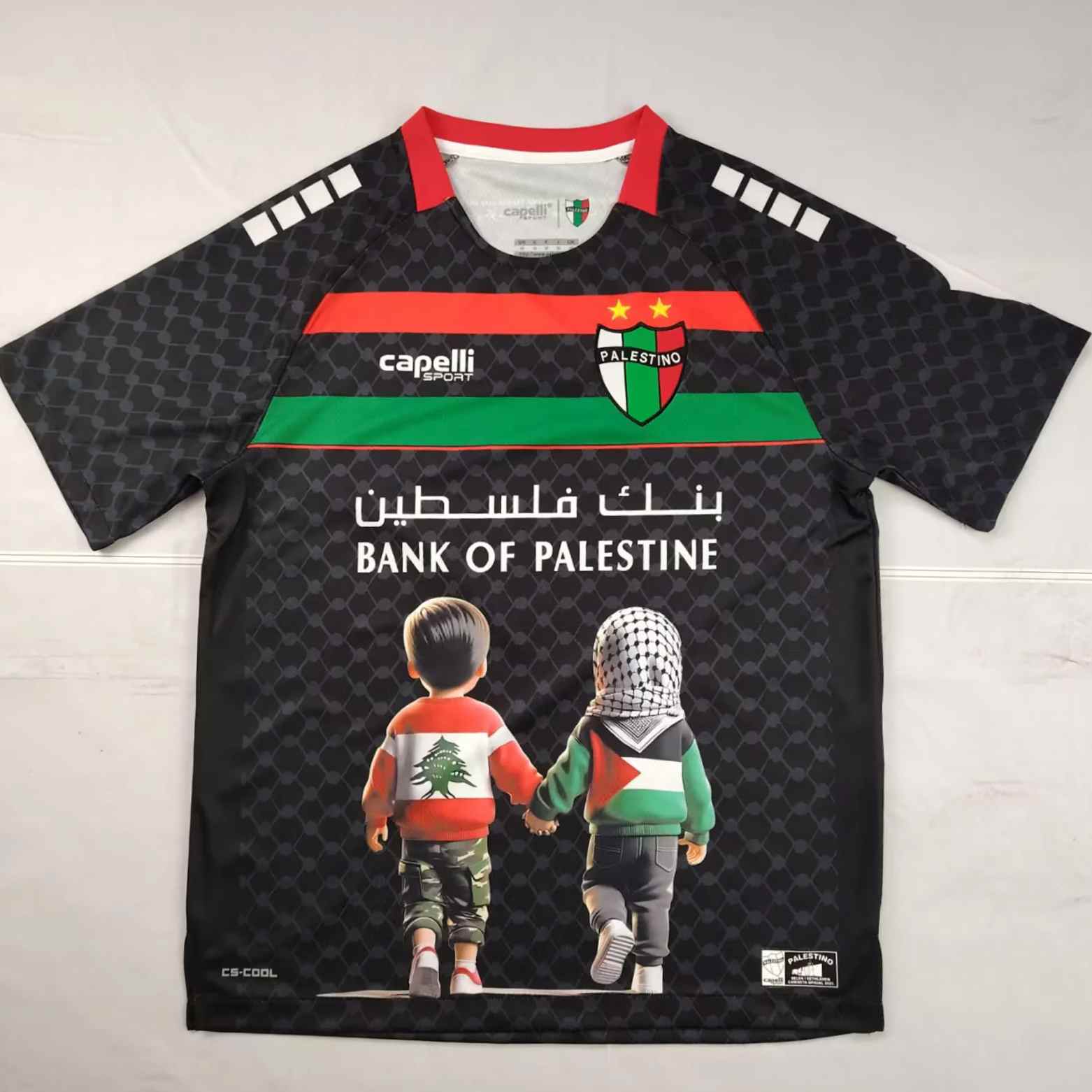 25 26 Palestino black special version S-4XL 25 26 巴勒斯坦 特别版