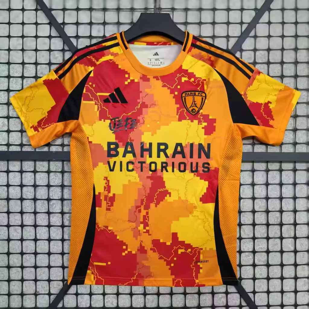 25 26 Paris FC third away size S-2XL 25 26 法乙 巴黎 二客