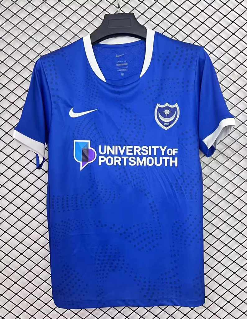 25 26 Portsmouth home size S-4XL 25 26 朴茨茅斯 主场