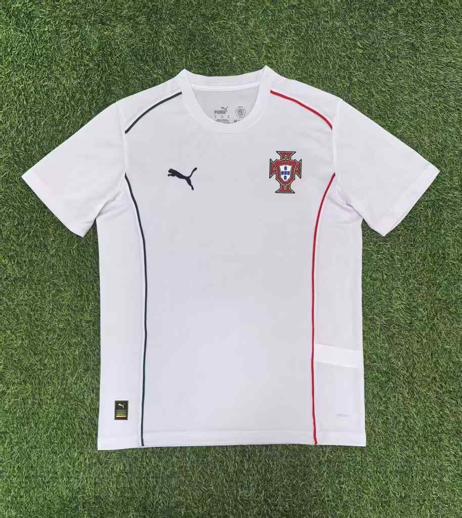 25 26 Portugal white T-shirt 25 26 葡萄牙 白色 T恤