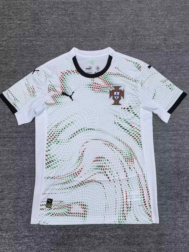 25 26 Portugal white size S-4XL 25 26 葡萄牙 白色