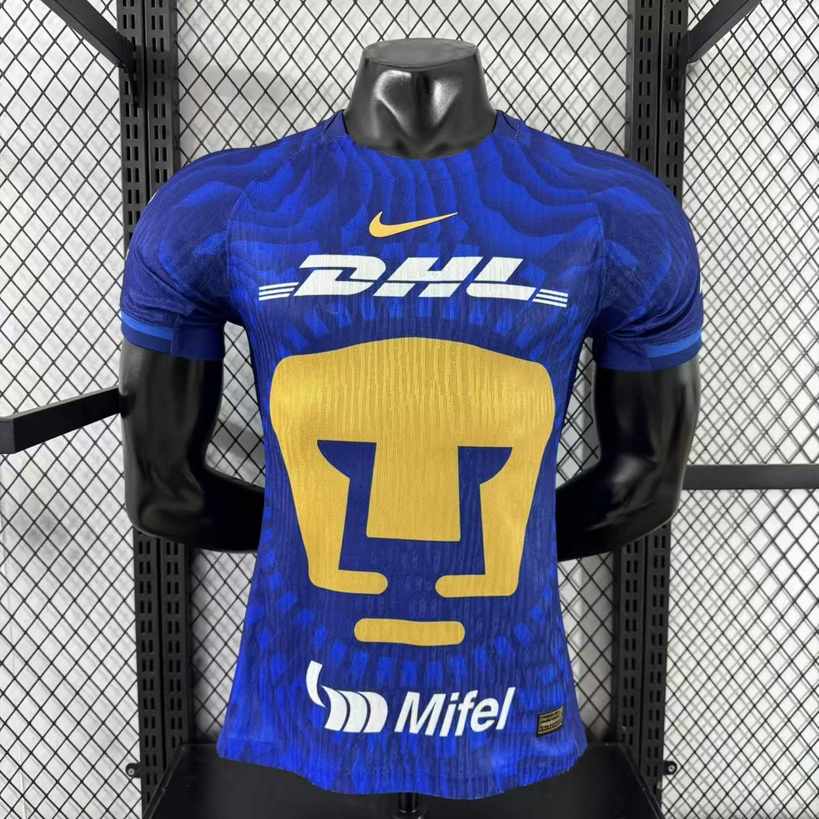 25 26 Pumas away player version 25 26 美洲狮 客场 S-2XL