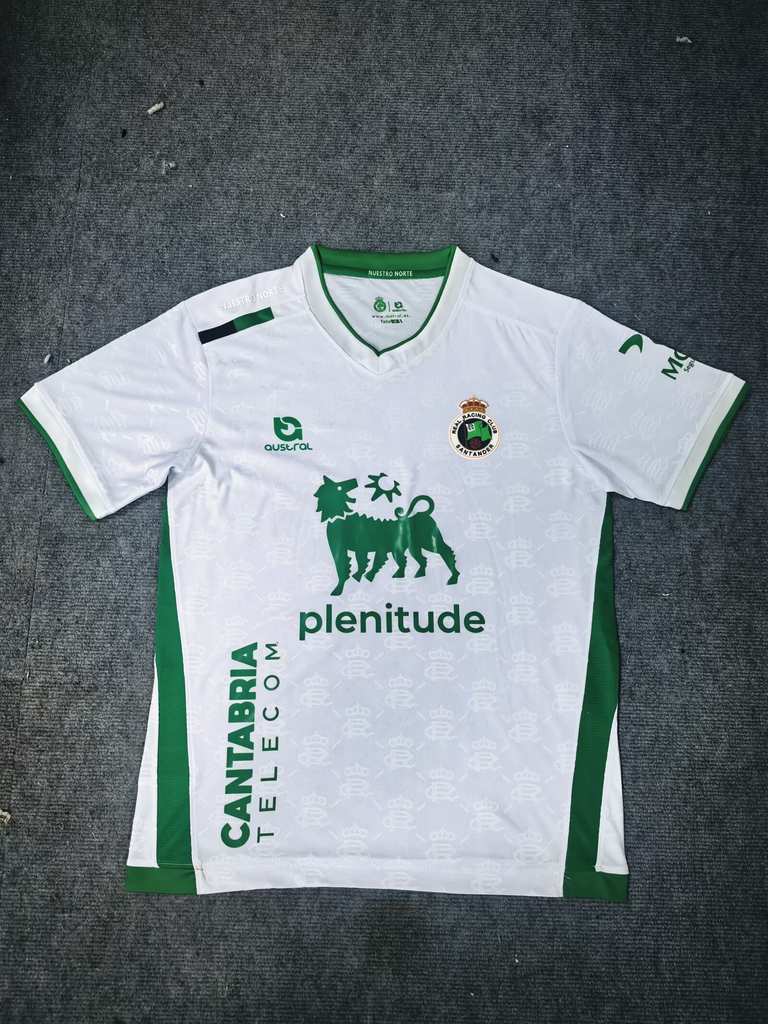 25 26 Racing Santander White S-XXL 25 26 桑坦德 白色 S-XXL