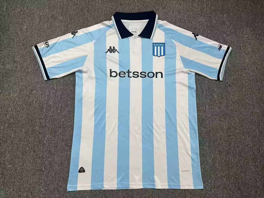 25 26 Racing de Avellaneda home S-4XL 25 26 竞赛 主场 S-4XL