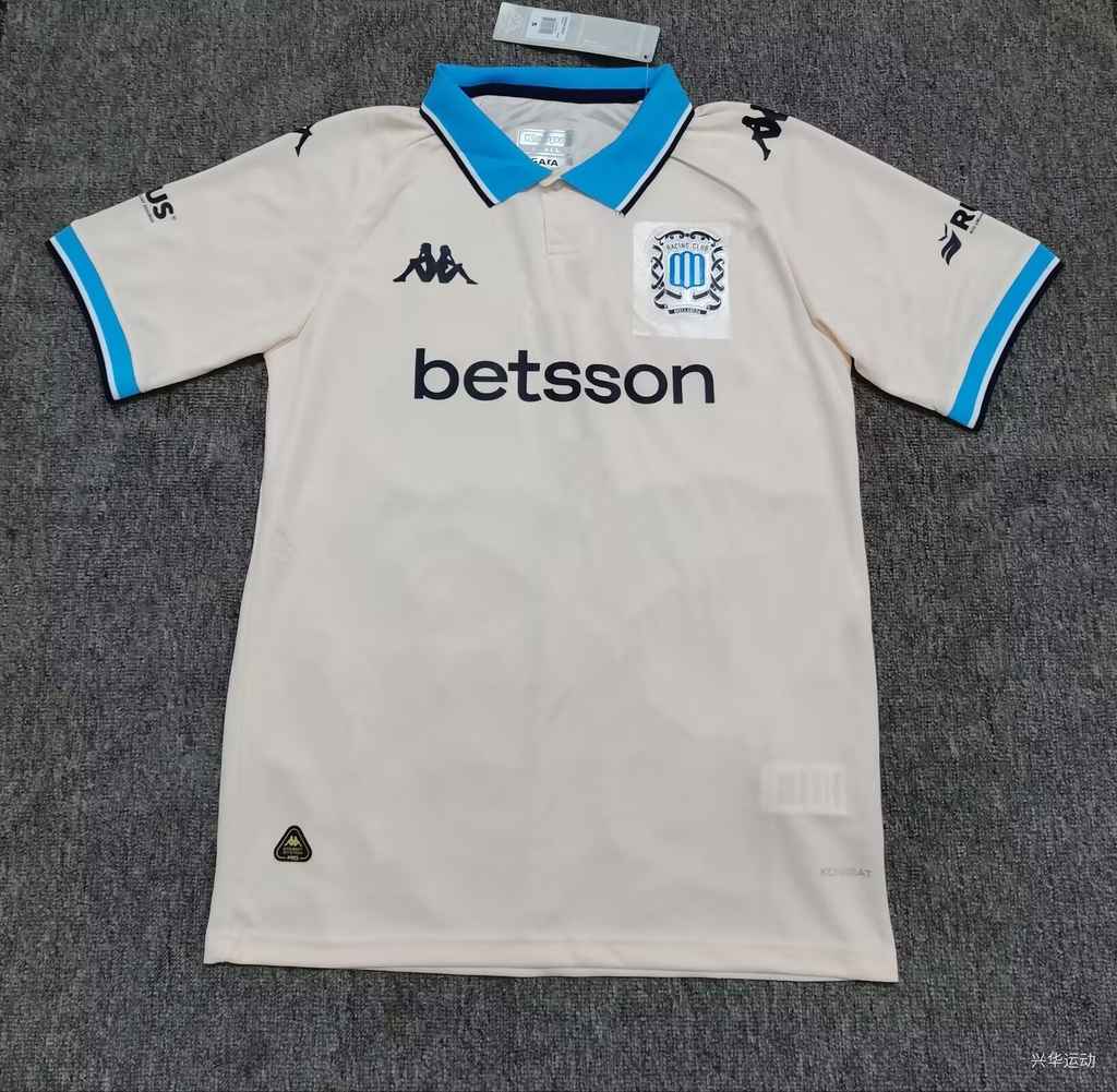 25 26 Racing de Avellaneda third away S-4XL 25 26 阿韦亚内达竞技 2 客场 S-4XL