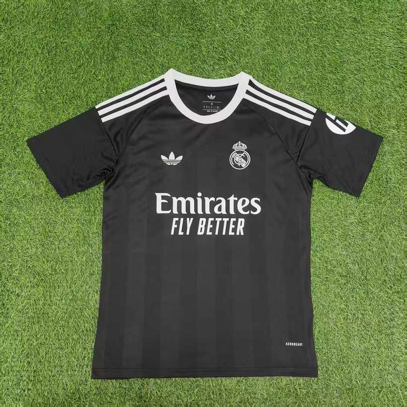 25 26 Real Madrid goalkeeper black 25 26 皇马 守门员 黑色