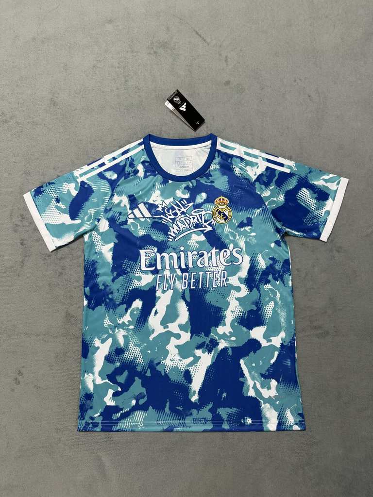 25 26 Real Madrid special version S-4XL 25 26 皇马 特别版 蓝白 S-4XL