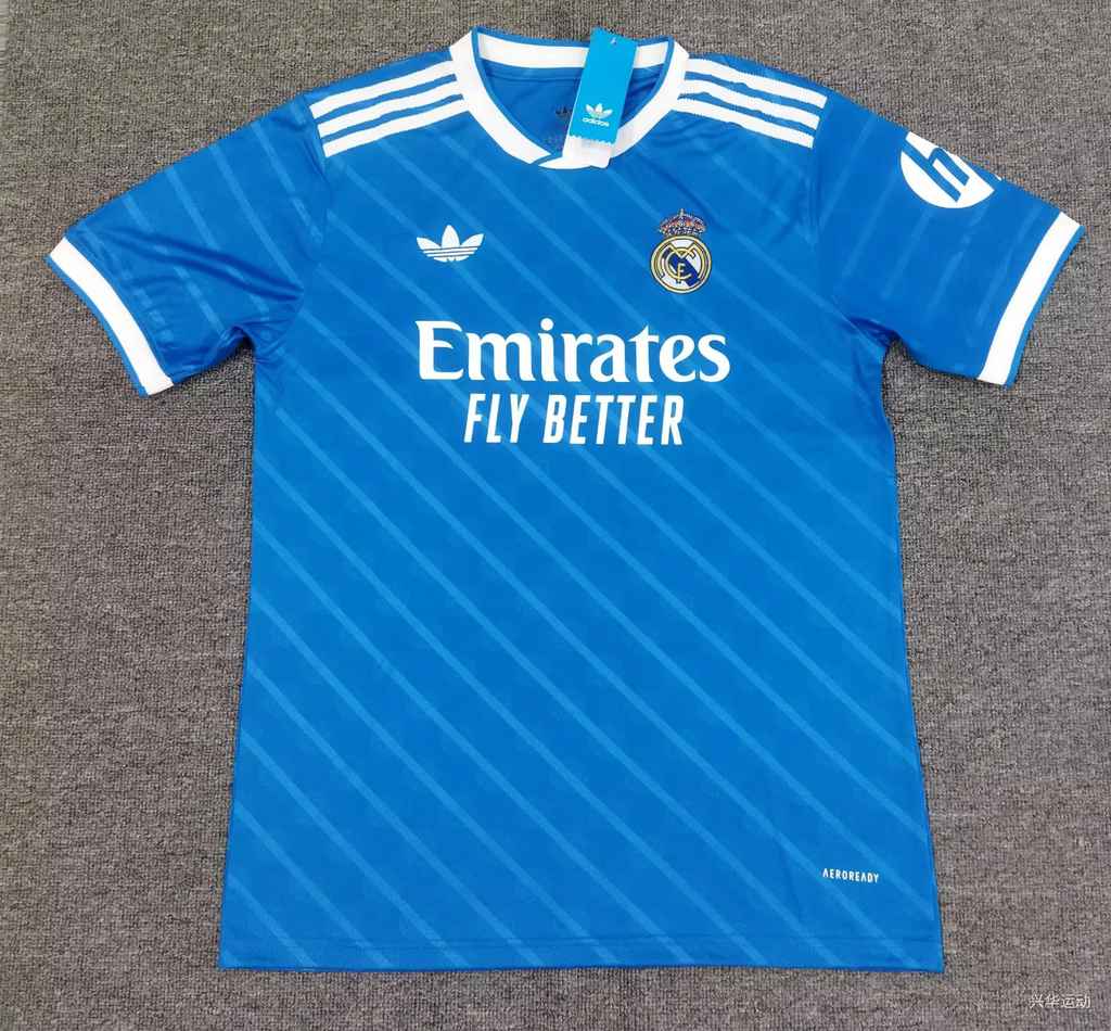 25 26 Real Madrid third away blue size S-4XL 25 26 皇马 二客