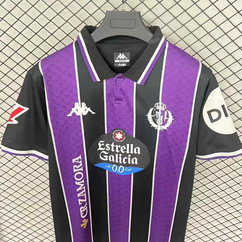 25 26 Real Valladolid Away S-4XL 25 26 巴拉多利德 客场 S-4XL