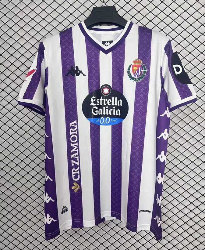 25 26 Real Valladolid home 25 26 巴拉多利德 主场 S-4XL