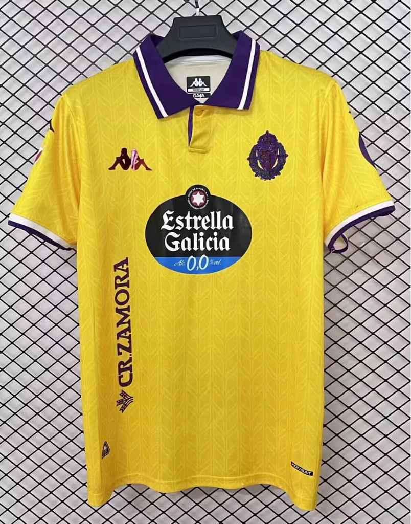 25 26 Real Valladolid third away S-4XL 25 26 巴拉多利德 二客