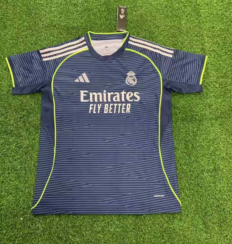25 26 Real madrid blue size S-2XL 25 26 皇马 蓝色