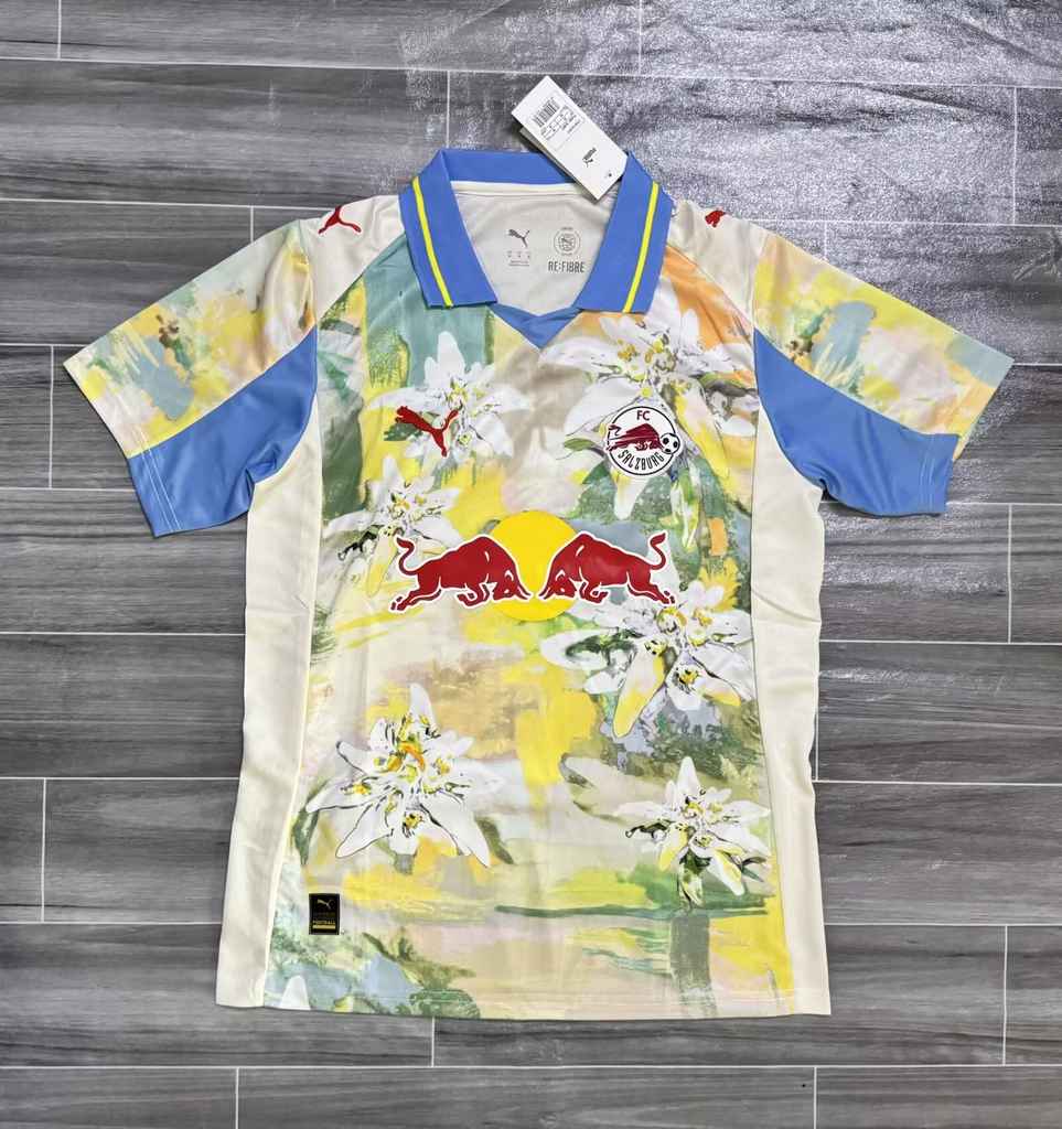 25 26 Salzburg Red Bull away 25 26 萨尔茨堡红牛 客场