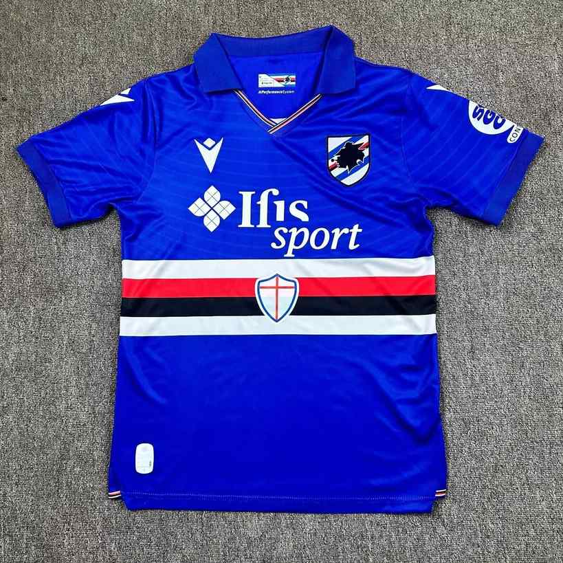 25 26 Sampdoria home S-3XL 25 26 桑普多利亚 主场 S-3XL