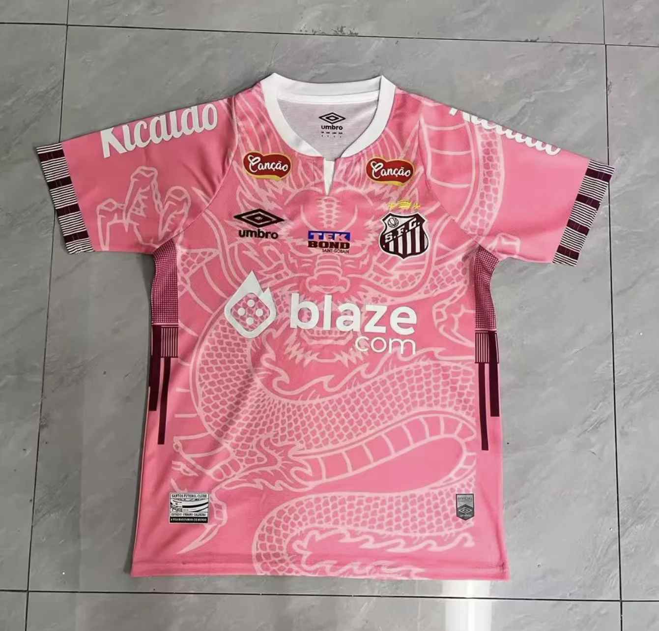 25 26 Santos special version pink size S-4XL 25 26 桑托斯 特别版
