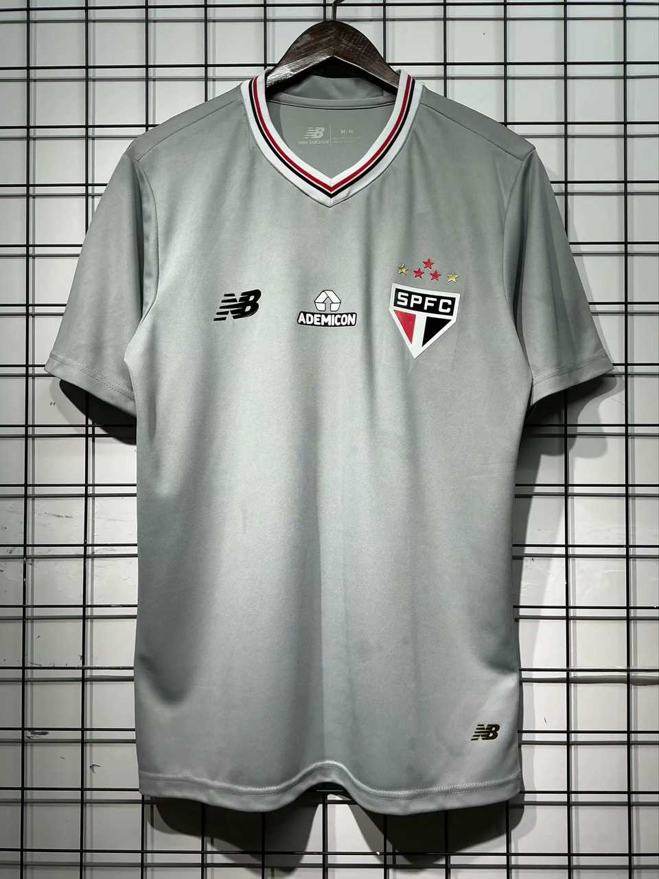 25 26 Sao paulo special version grey size S-4XL 25 26 圣保罗 特别版