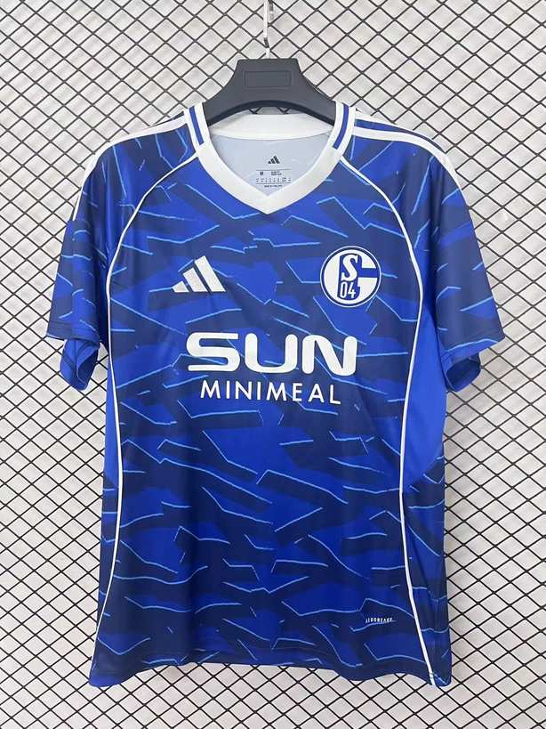 25 26 Schalke 04 home size S-4XL 25 26 沙尔克04 主场