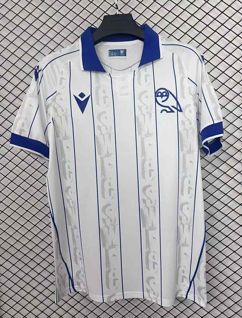 25 26 Sheffield Wednesday third away S-4XL 25 26 谢周三 二客