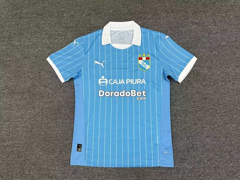 25 26 Sporting Cristal Home S-4XL 25 26 水晶体育 主场 S-4XL