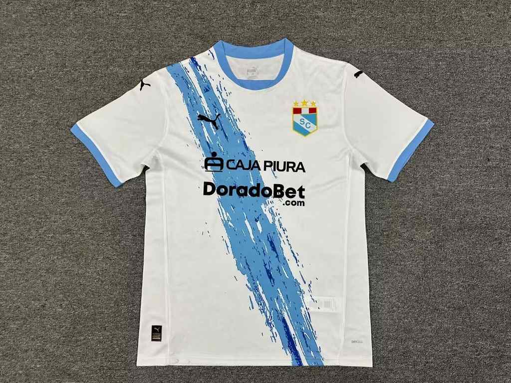 25 26 Sporting Cristal away S-4XL 25 26 水晶体育 客场 S-4XL