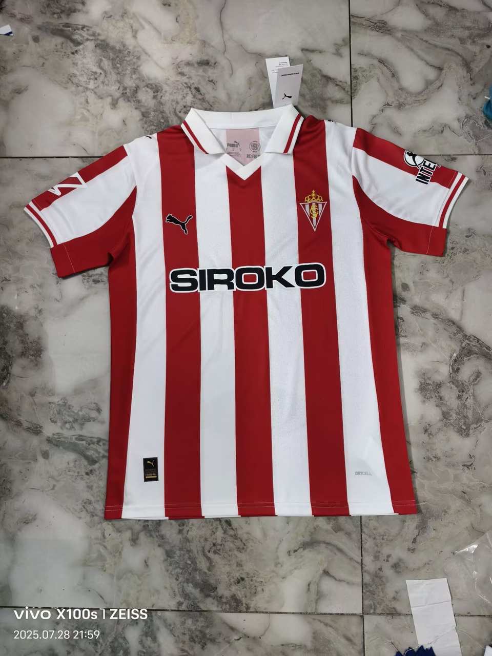 25 26 Sporting Gijon home S-4XL 25 26 希洪竞技 主场 S-4XL