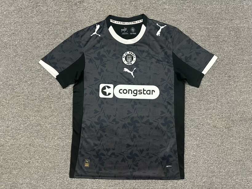 25 26 St. Pauli third Away S-4XL 25 26 圣保利 二客 S-4XL