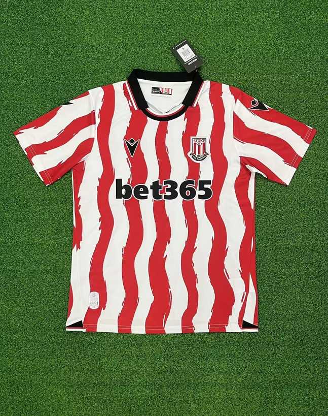 25 26 Stoke City home size S-4XL 25 26 斯托克城 主场