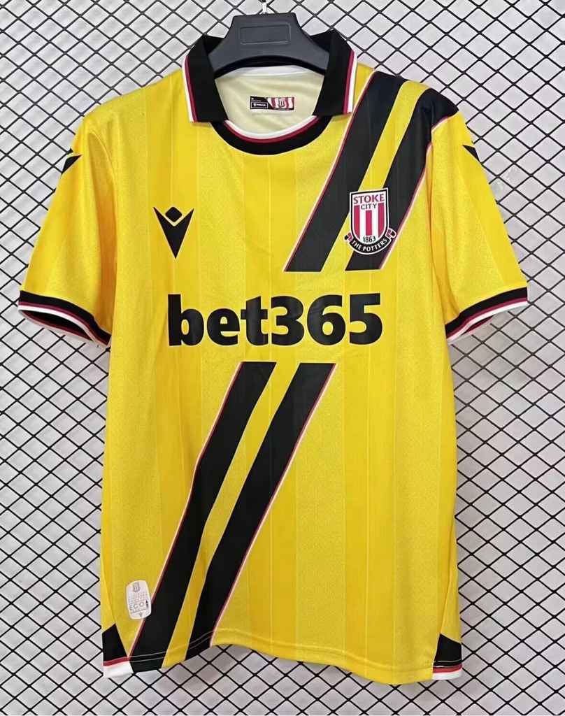 25 26 Stoke City third away S-4XL 25 26 斯托克城 二客