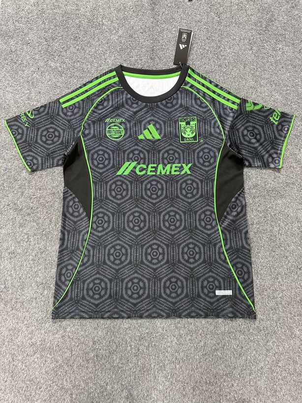 25 26 Tigres third away S-4XL 25 26 老虎 二客 S～4XL