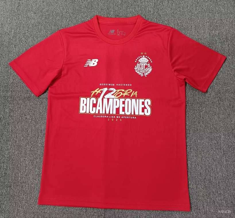 25 26 Toluca Champion Edition S-4XL 25 26 托卢卡 冠军版 S-4XL
