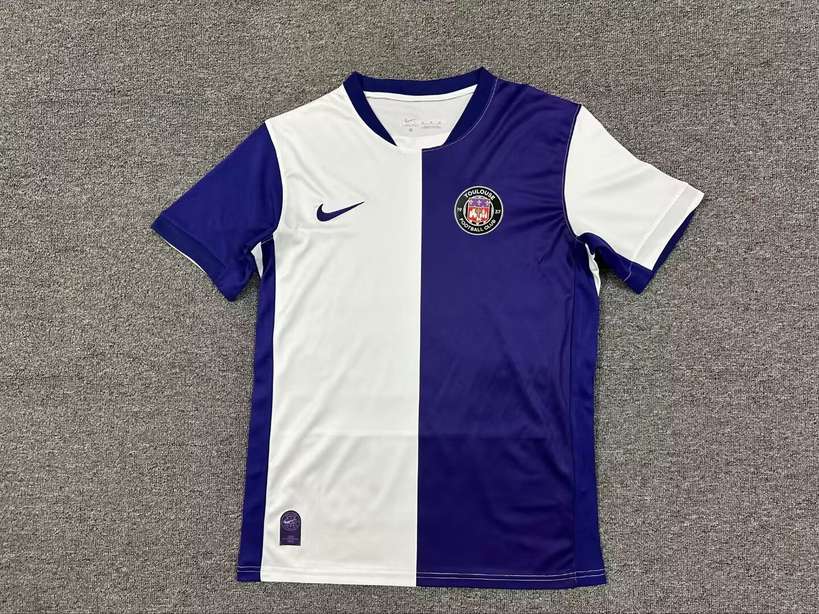 25 26 Toulouse Home S-4XL 25 26 图卢兹 主场 S-4XL