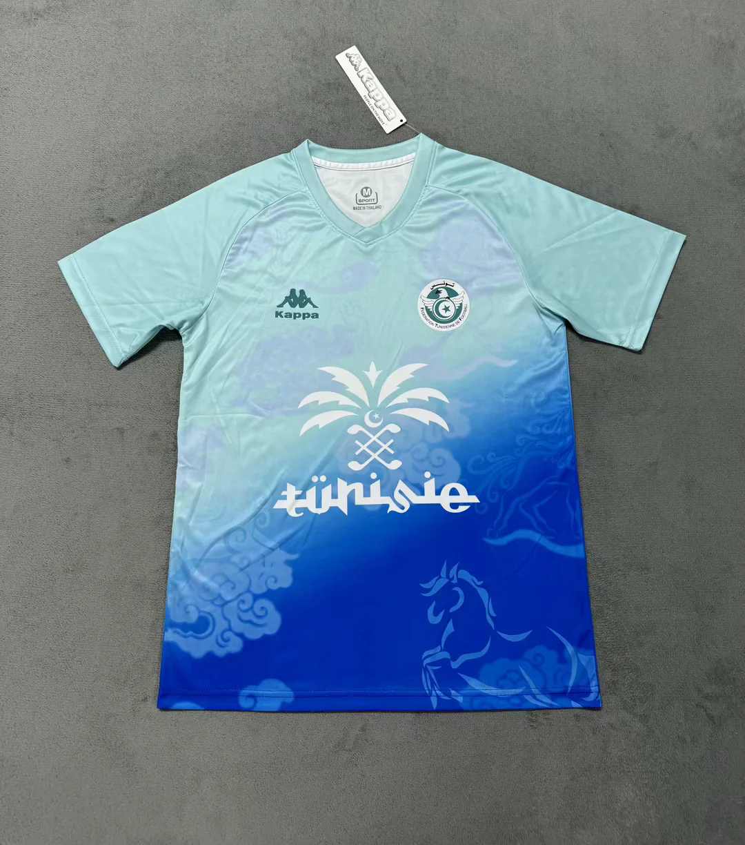 25 26 Tunisia special version blue size S-2XL 25 26 突尼斯 特别版