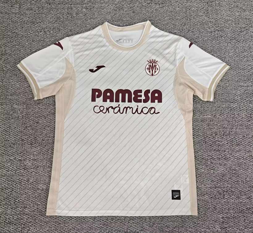 25 26 Villarreal away size S-4XL 25 26 比利亚雷亚尔 客场