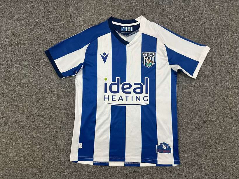 25 26 West Bromwich Albion home S-4XL 25 26 西布朗 主场 S-4XL